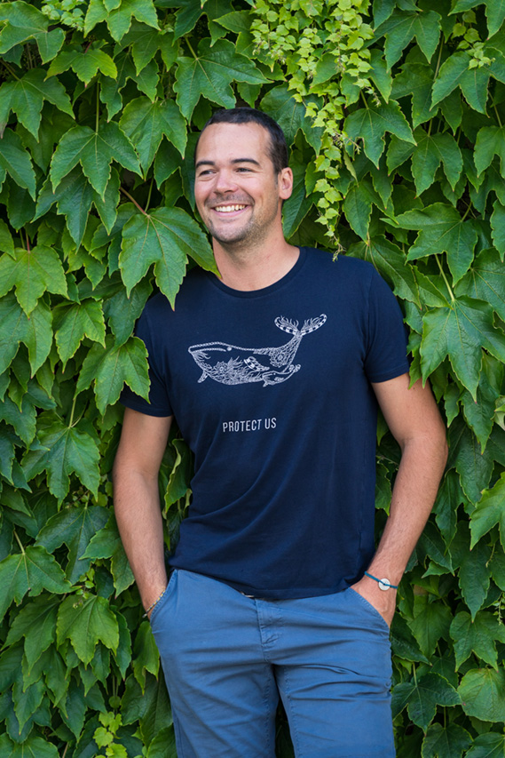 T-Shirt BIO Boutique O'Dyssey protection des océans